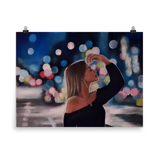 'Mind Wide Open' matte print