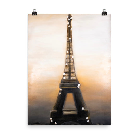 'Paris' matte print