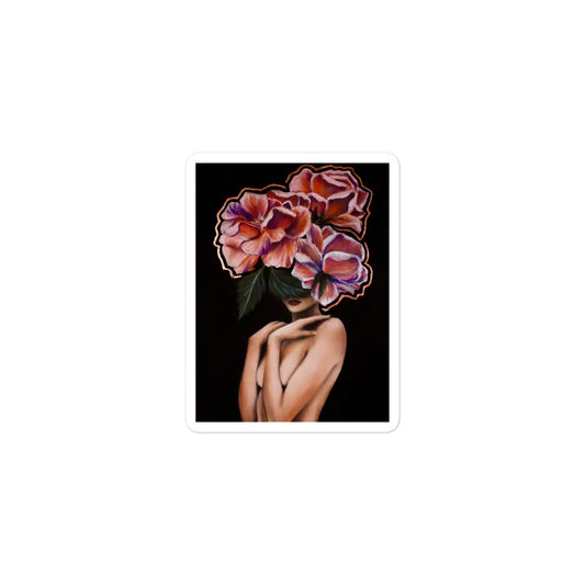 'Fiore Rose Gold' sticker