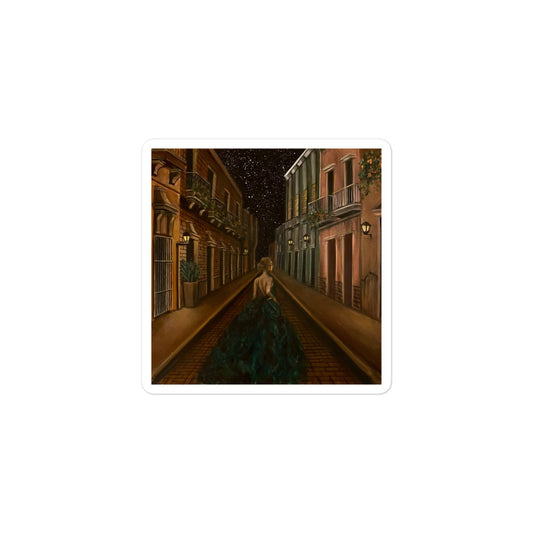 'Evening Alone' sticker