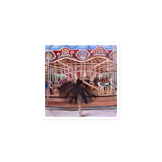 'Carousel Pirouette' sticker