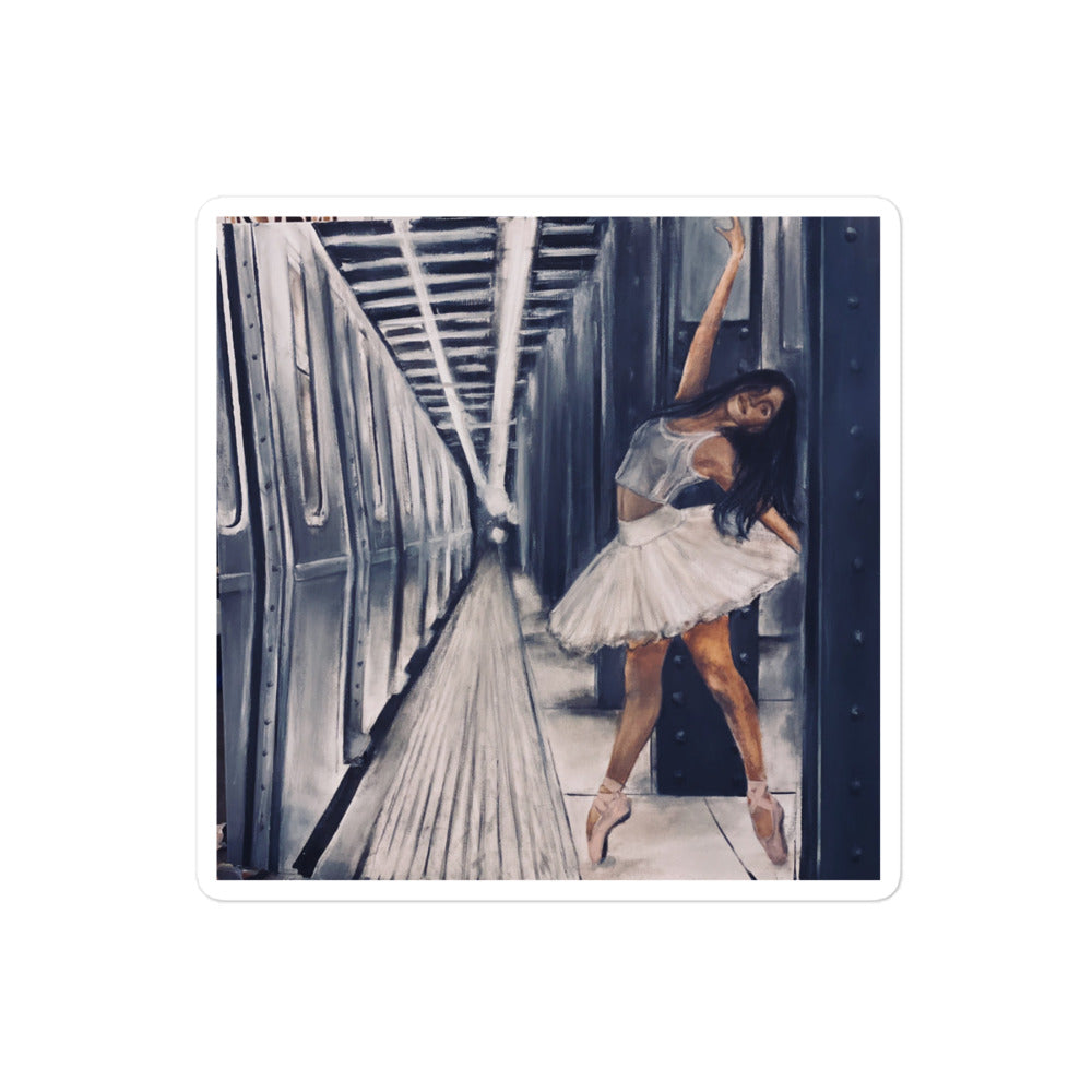 'Subway Ballet' sticker