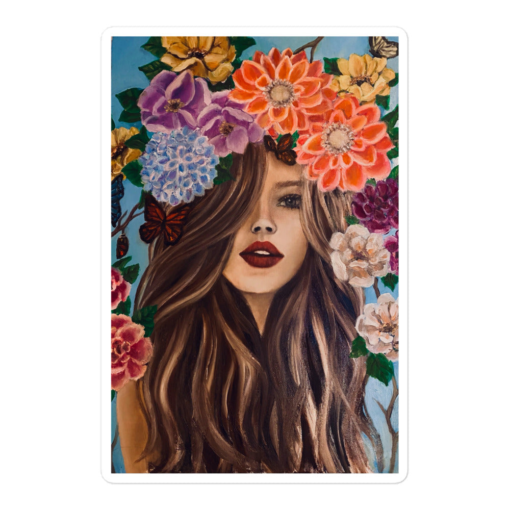 'Garden Beauty' sticker