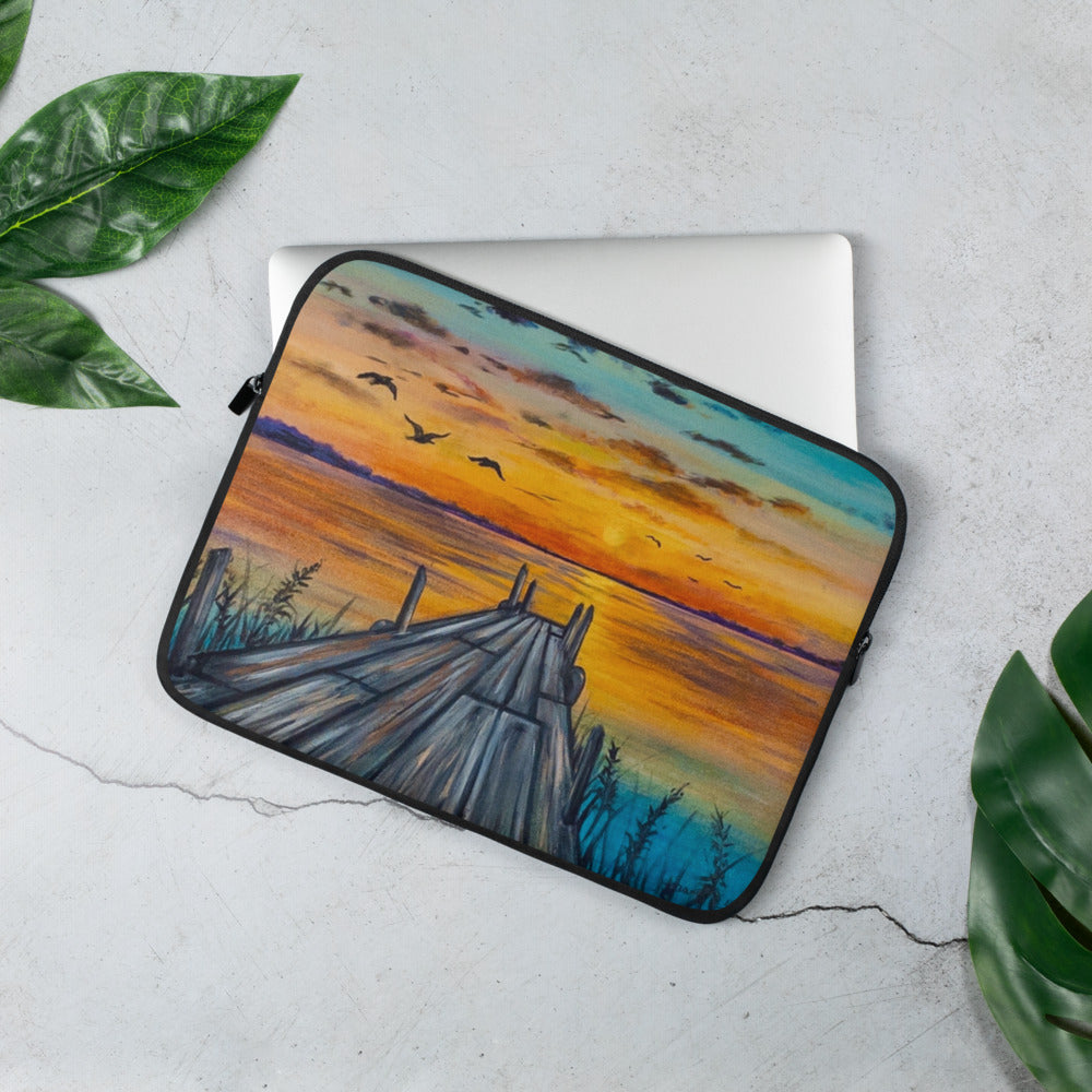 'Saturated Sunset' Laptop Sleeve