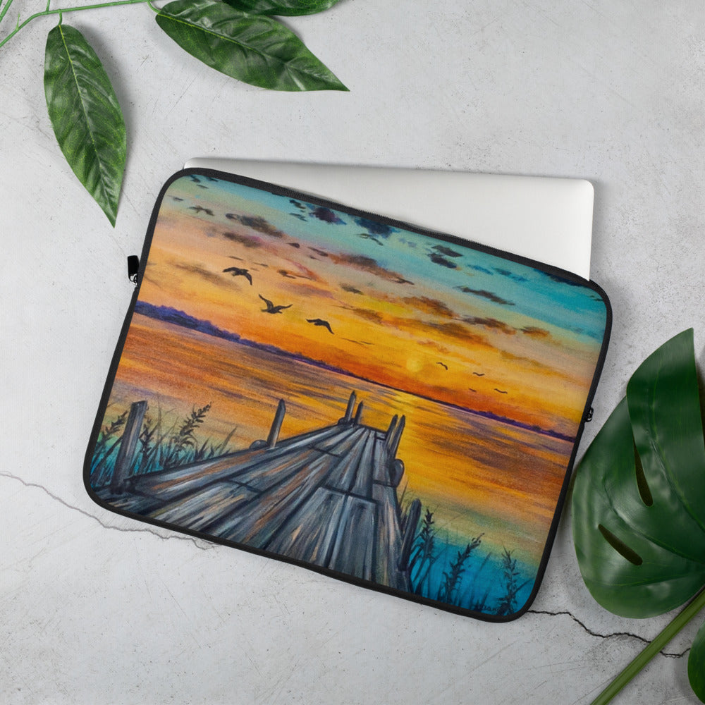 'Saturated Sunset' Laptop Sleeve