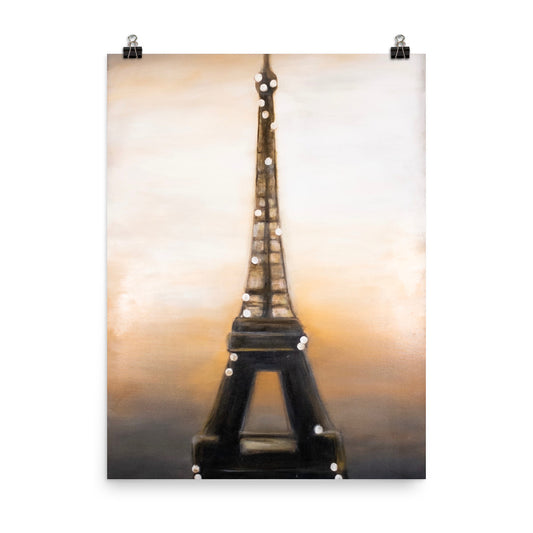 'Paris' gloss print