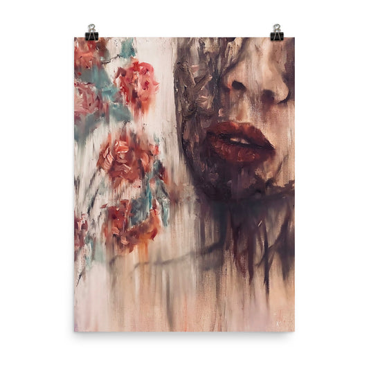 'Melting Shadows' gloss print