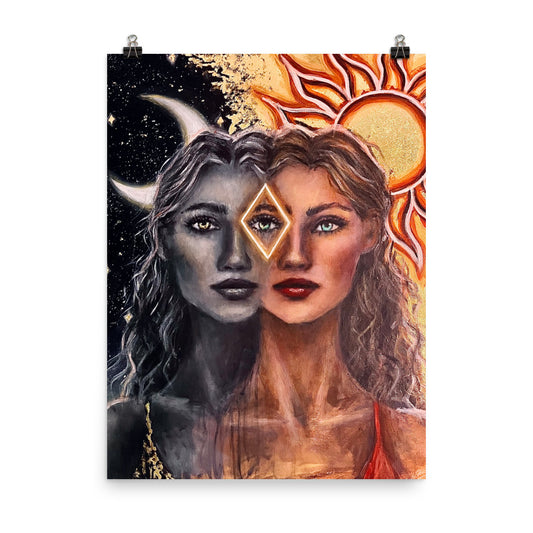 'Alter-ego' gloss print