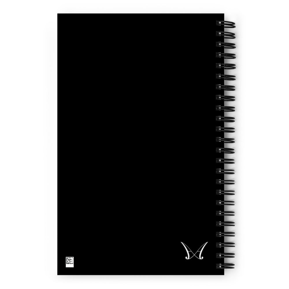 'Ballet Lights' spiral notebook