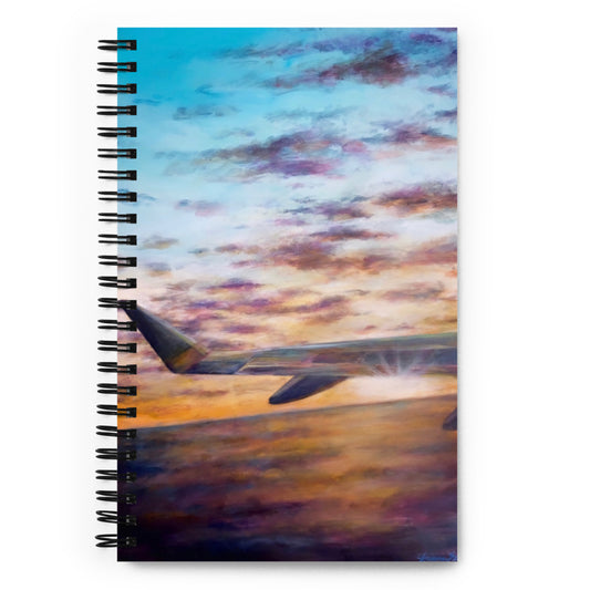 'Soaring' spiral notebook