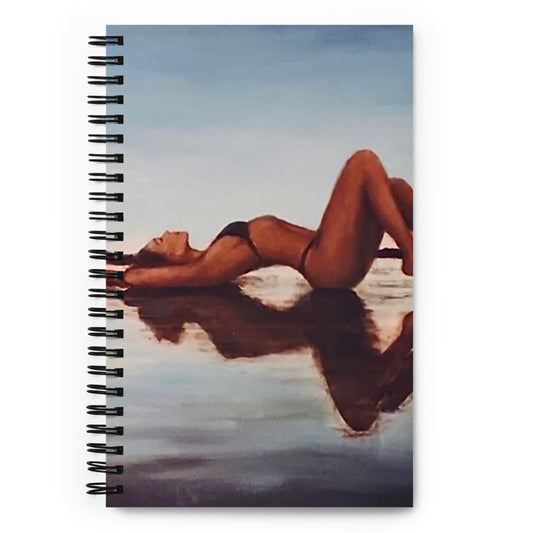 'Reflections' spiral notebook