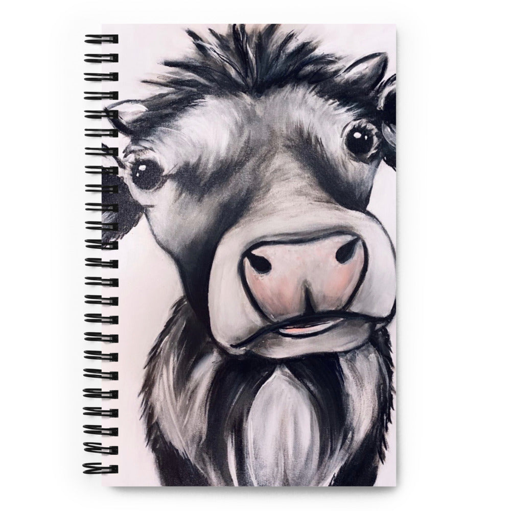 'Cow' spiral notebook