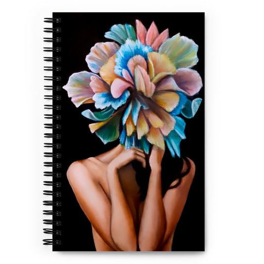 'Bloom' spiral notebook