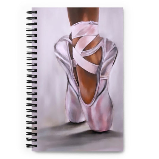 'Pink' spiral notebook