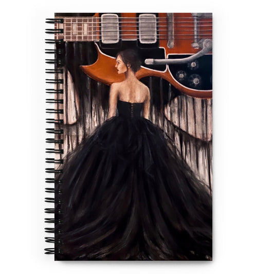 'Electric' spiral notebook