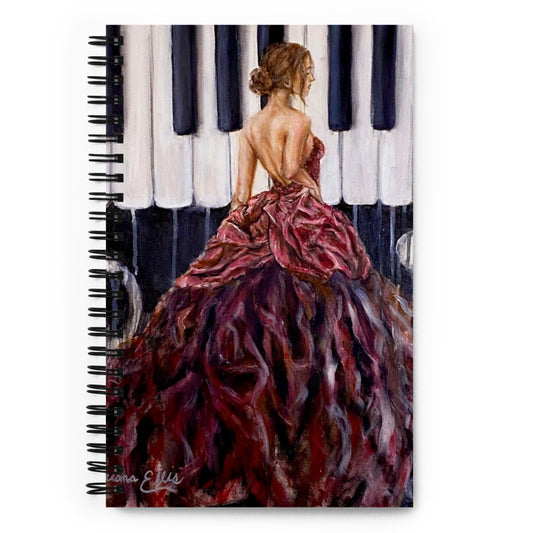 'Keys' spiral notebook