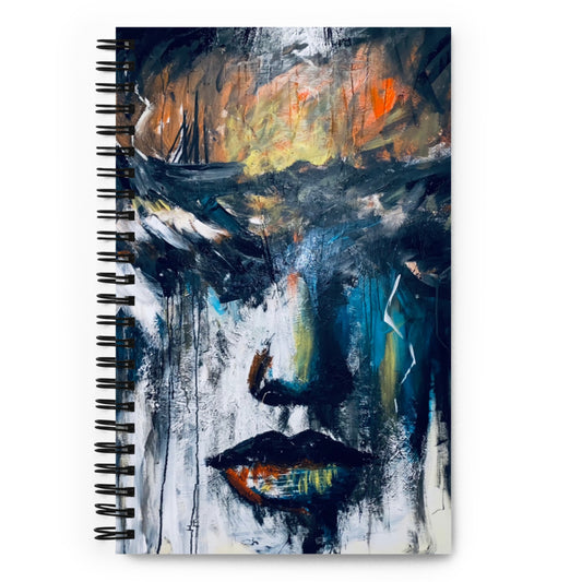 'Rough' spiral notebook