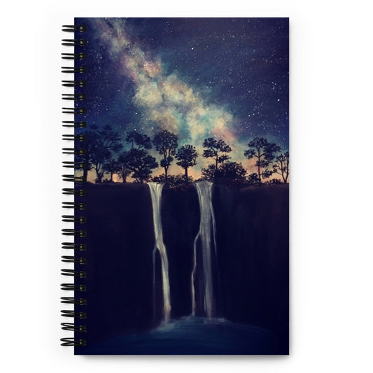 'Surreal Sky' spiral notebook
