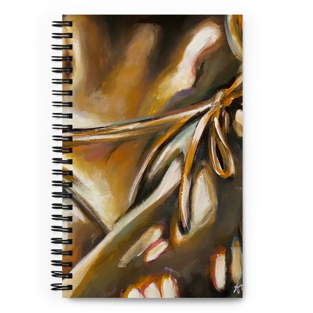 'Sunkissed' spiral notebook