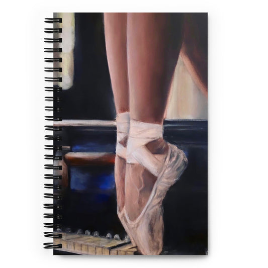 'Torn' spiral notebook