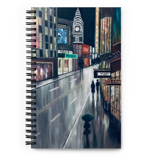 'New York' spiral notebook