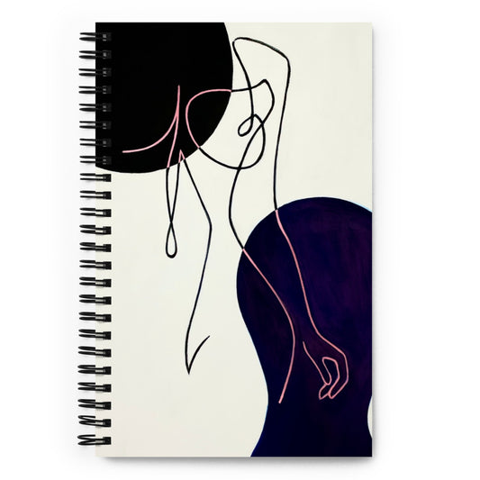 'Paige I' spiral notebook