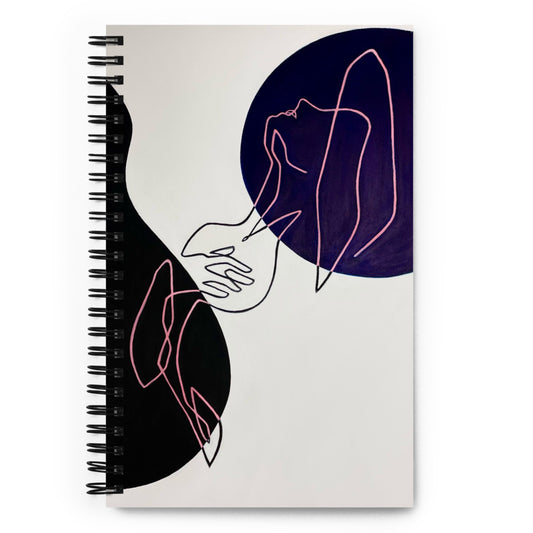 'Paige II' spiral notebook