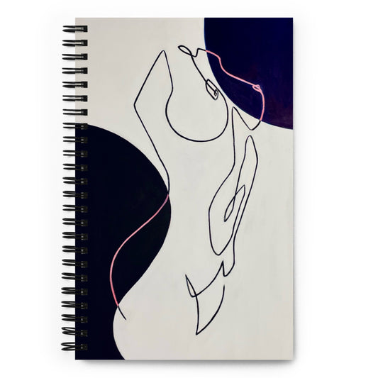'Paige III' spiral notebook