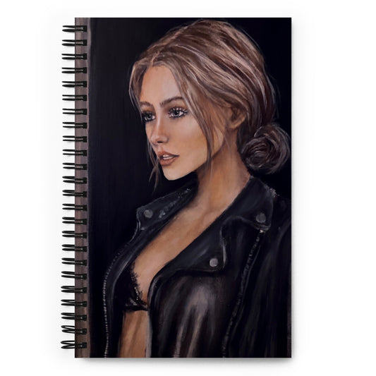 'Trouble' spiral notebook