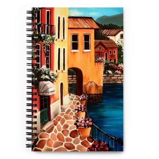 'By the Bay' spiral notebook