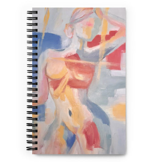 'Marble' Spiral notebook