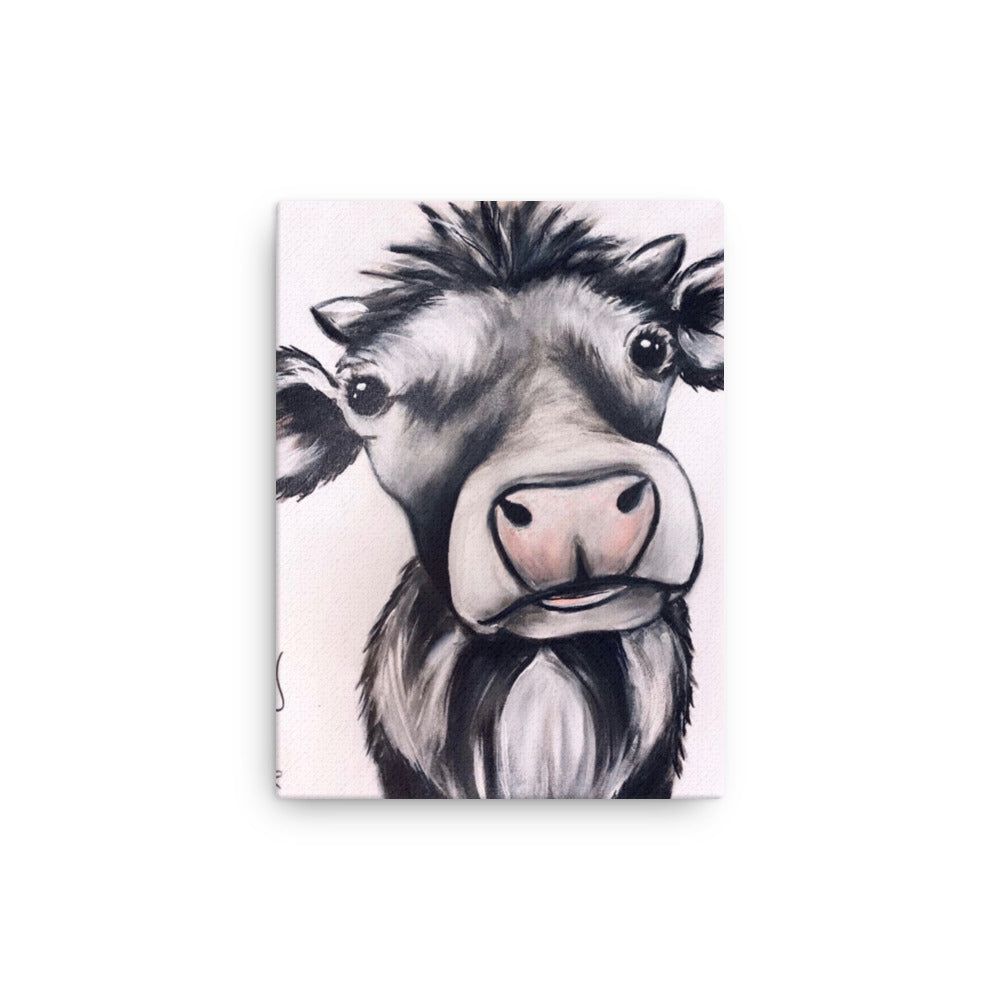 'Cow' canvas print