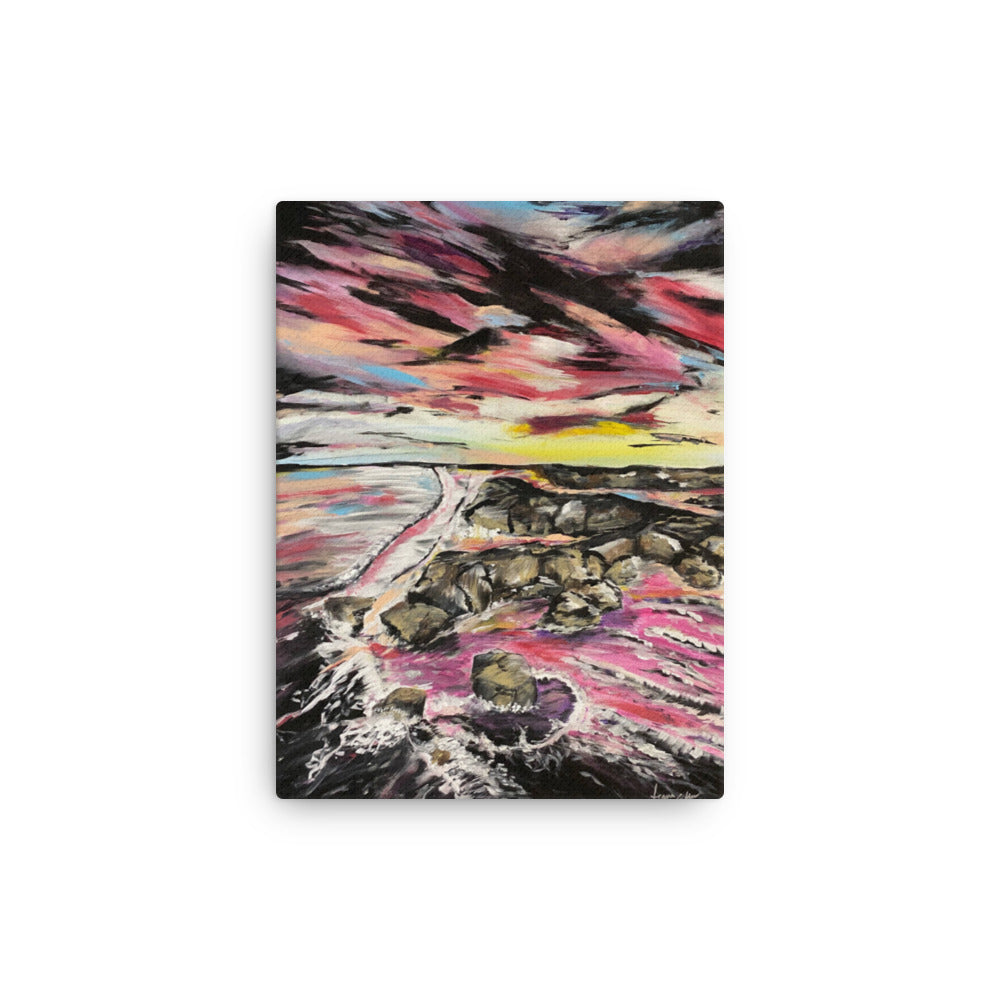 'Pink Sky' canvas print