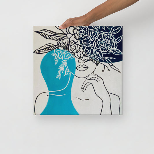 'Jessica' canvas print