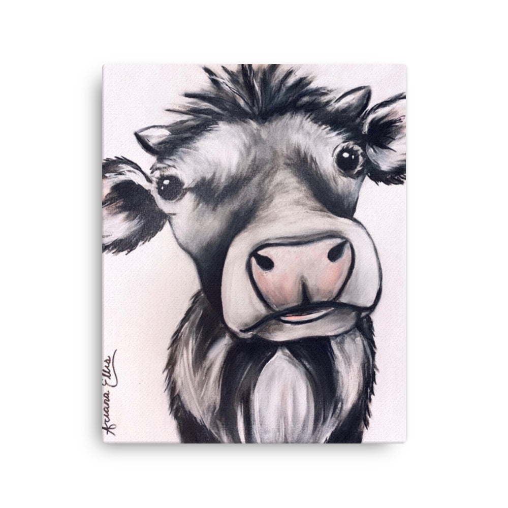 'Cow' canvas print