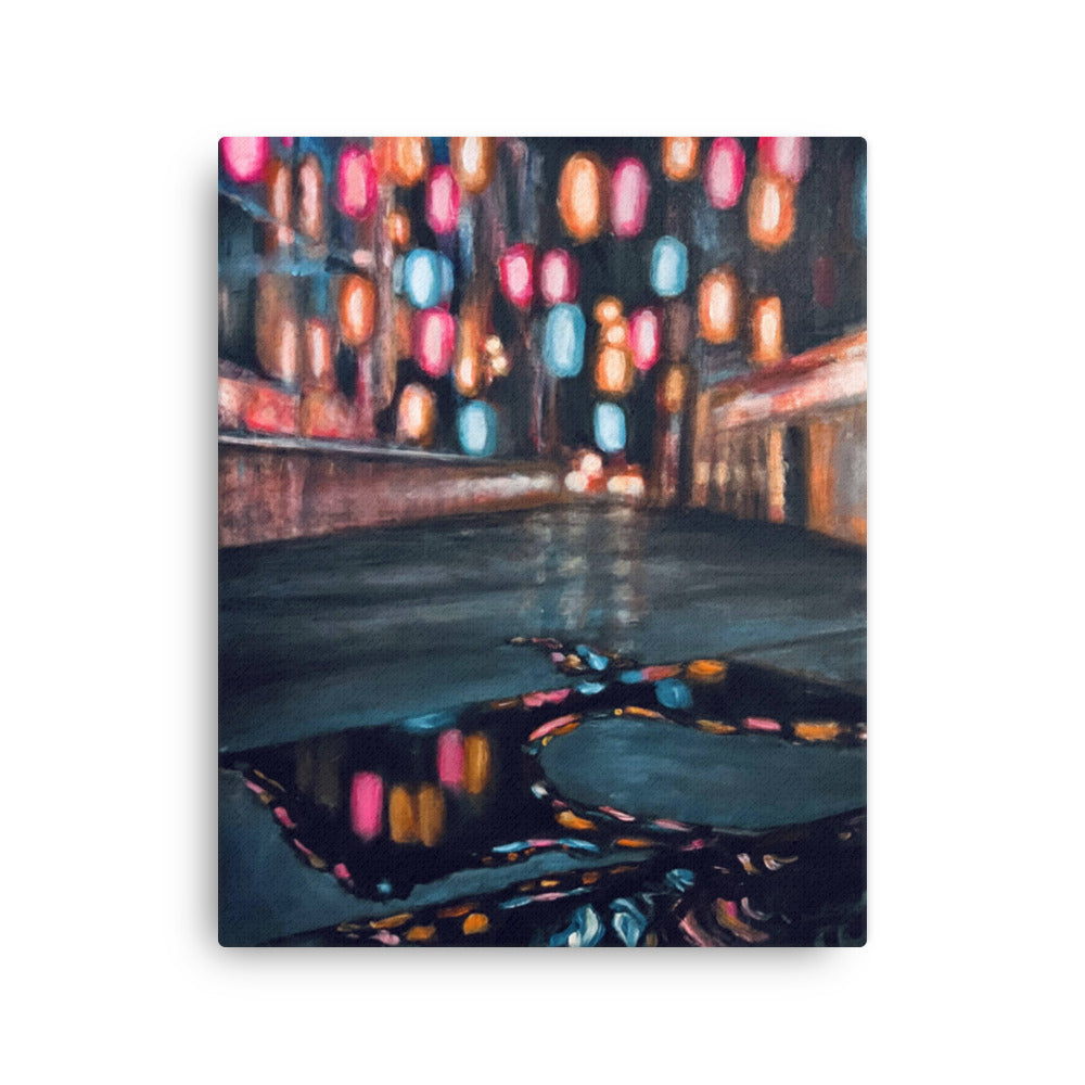 'Downtown Daze' canvas print