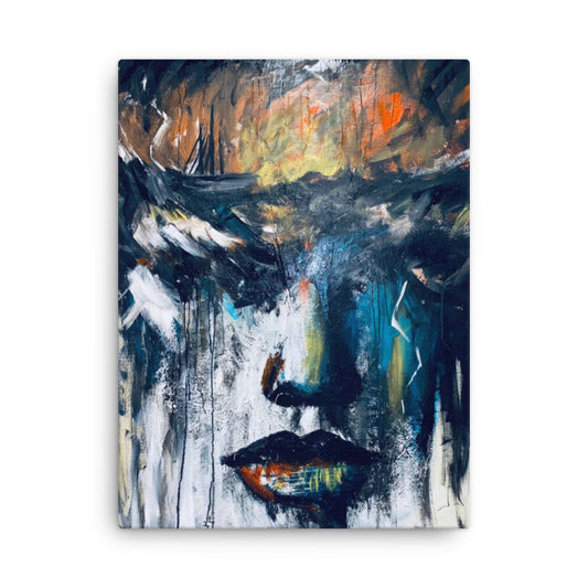 'Rough' canvas print