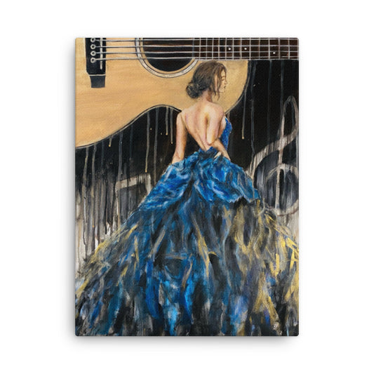 'Strings' canvas print