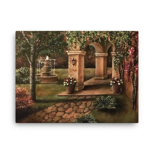 'Secret Garden' canvas print