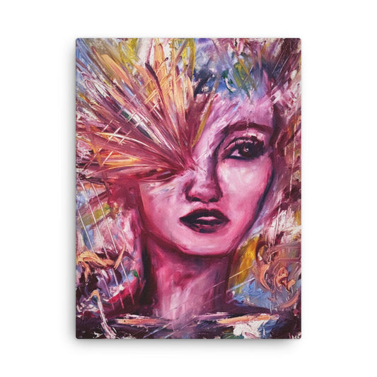 'Free' canvas print