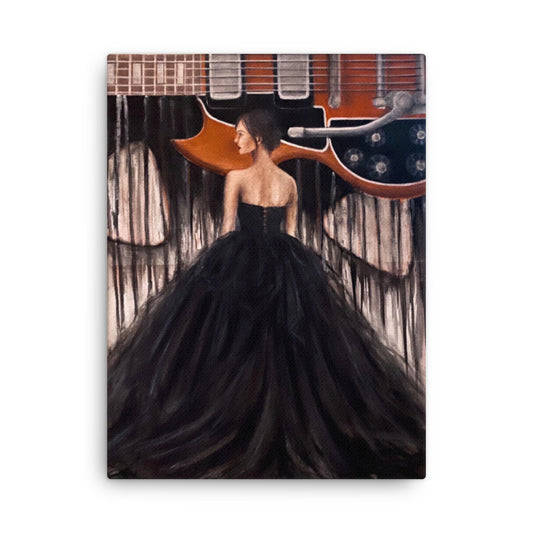 'Electric' canvas print