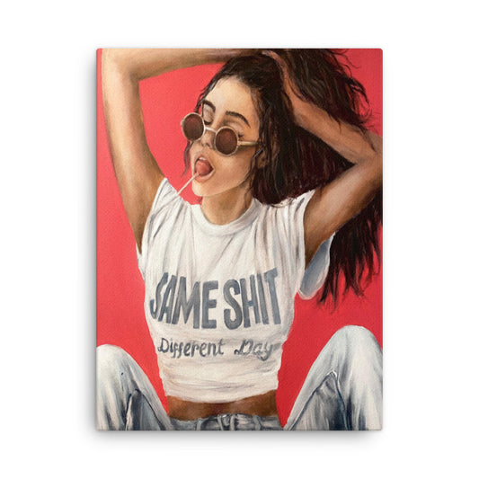 'Different Day' canvas print