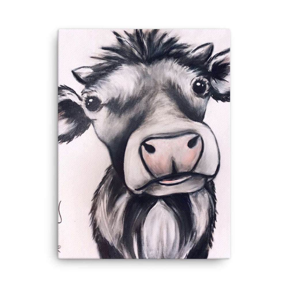 'Cow' canvas print