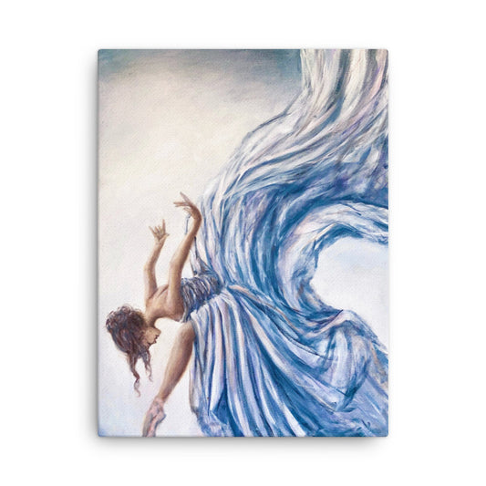'Azure Symphony' canvas print