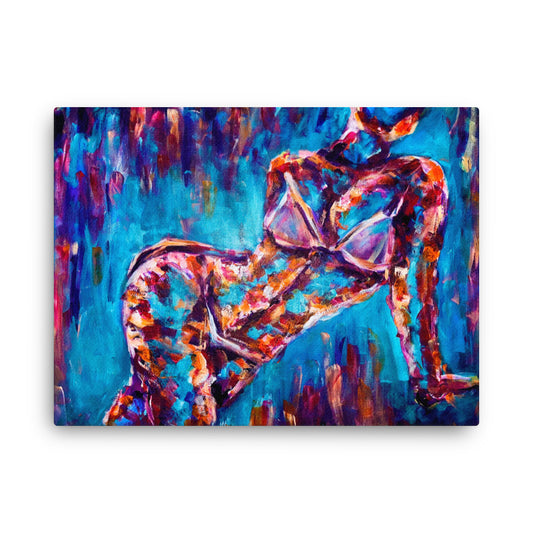 'Melodramatic' canvas print