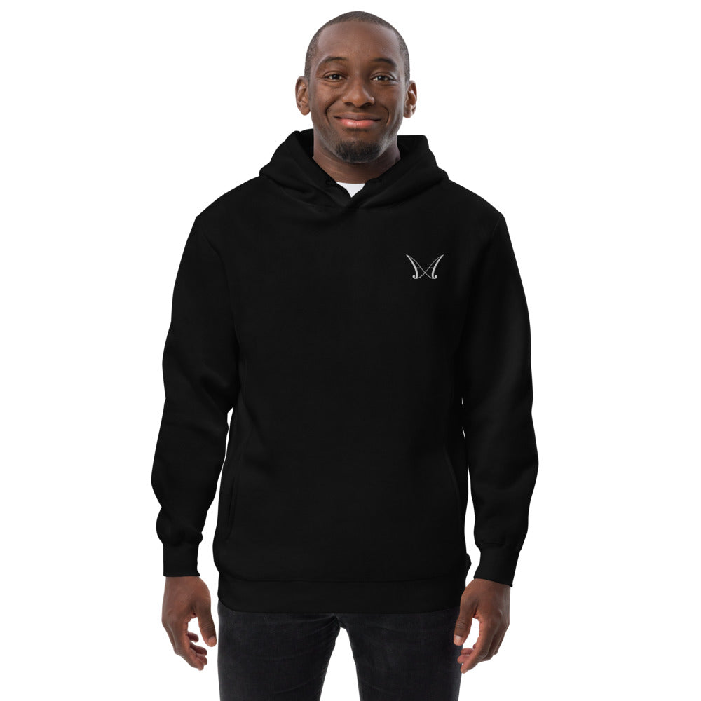 Unisex embroidered AXA fashion hoodie